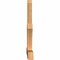 Ekena Millwork Redmond Smooth Timber Gable Bracket, Western Red Cedar, 96"W x 48"H x 3 1/2"D x 5 1/2"F, 12/12 Pitch GBW096X48X0406RED00SWR - alternate 3